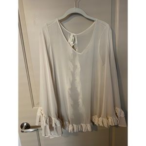 Sheer Boho Long Sleeve Top